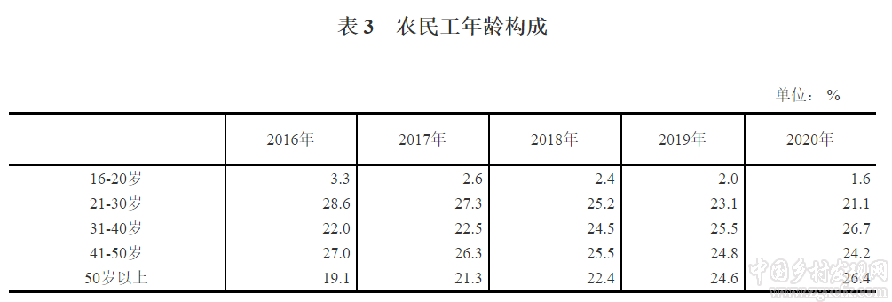 國家統計局:2020年農民工監測調查報告(圖4)